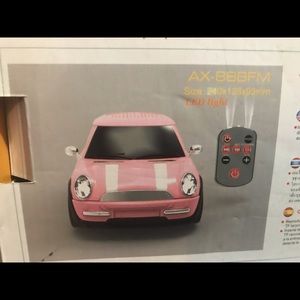 Cool car with speakers and Usb